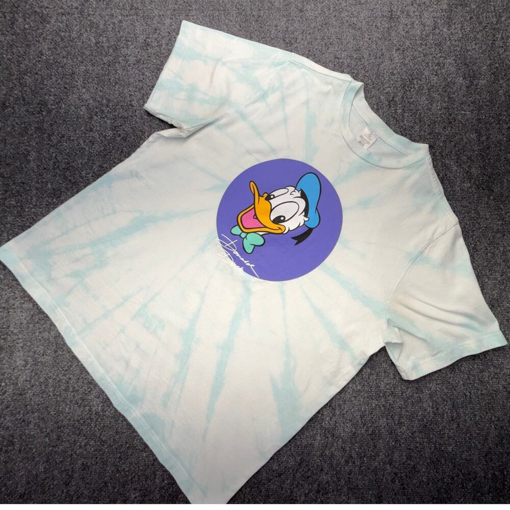 Disney Donald Duck Tie Dye Graphic T-Shirt XL